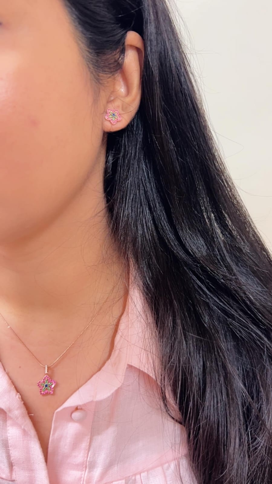 Starlight Silver Pendant Set