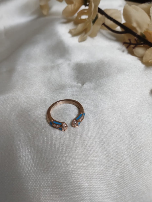 Dazzle Zircon studded Bangle/Kadaa with Ring