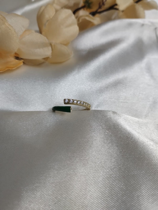 Green Gold Ring