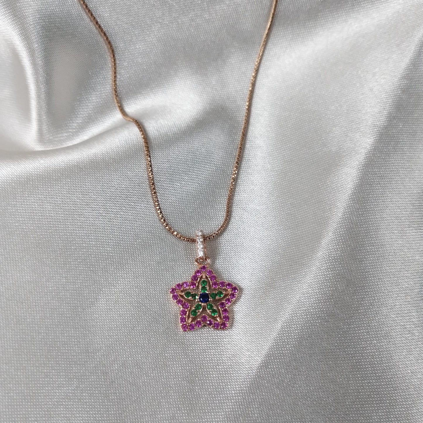 Starlight Silver Pendant Set