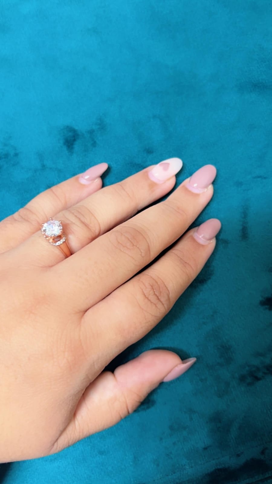 Classic Rose Solitaire Ring