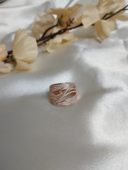 Sparkling Zircon Band