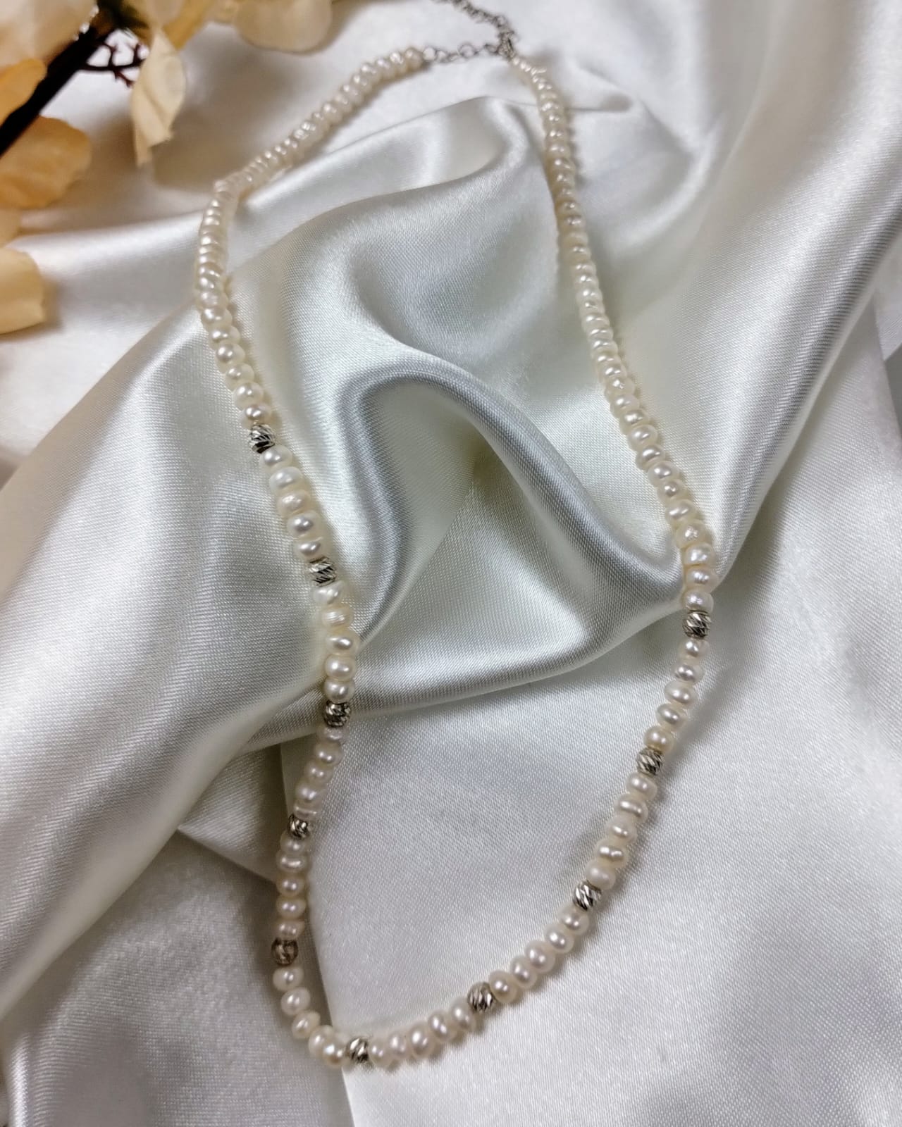 Ocean's Grace Pearl Necklace