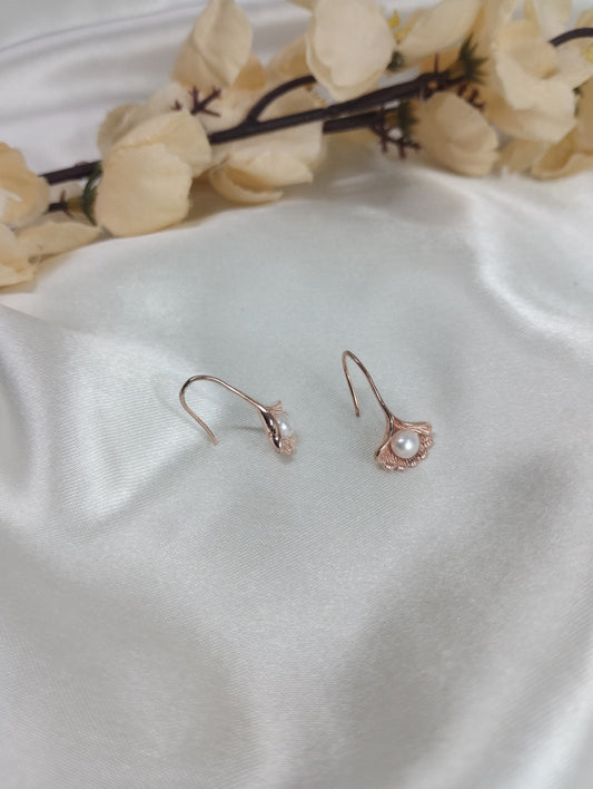 Pearl Shell Hoops
