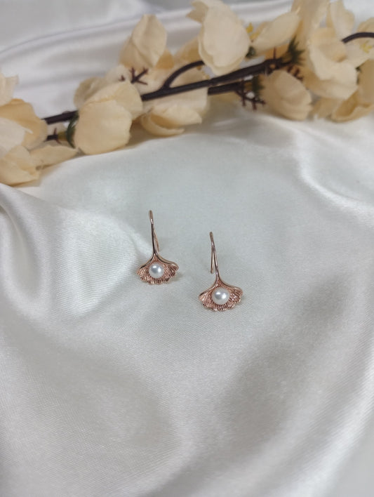 Pearl Shell Hoops