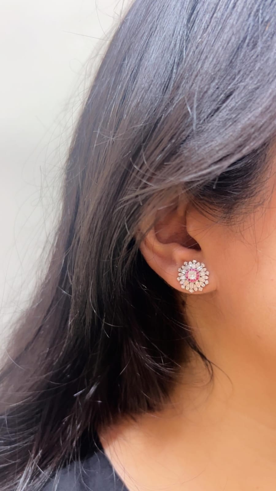 Sunshine Earrings - Pink