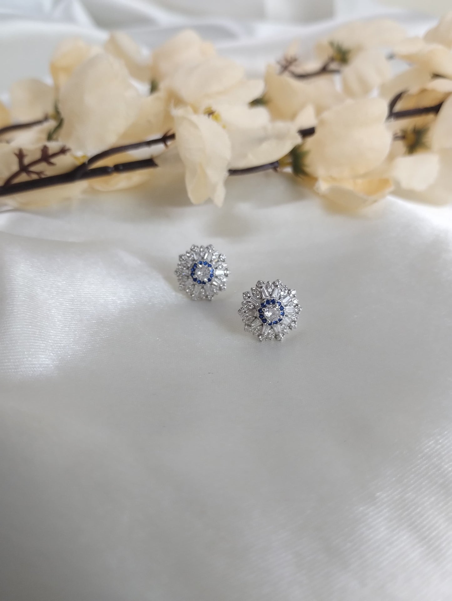 Sunshine Earrings - Blue
