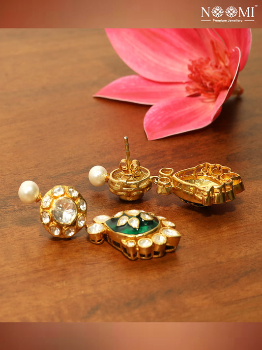 925 Silver Gold Plated NOOMI Designer Earrings