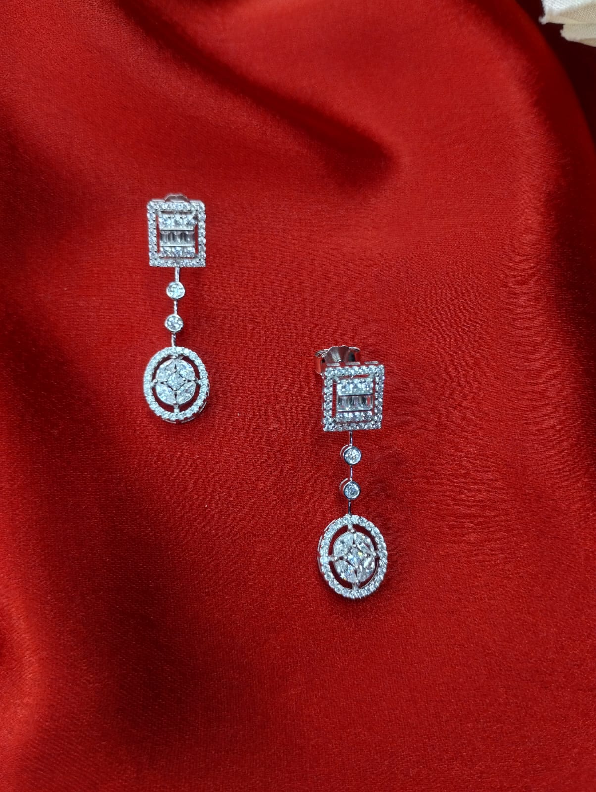 92.5 Silver Eternal Necklace Set