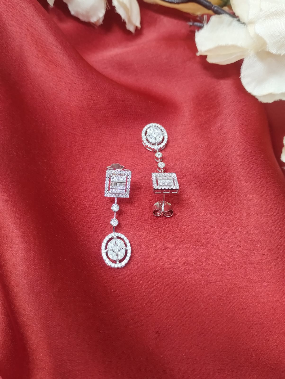 92.5 Silver Eternal Necklace Set