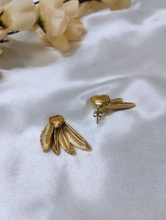 Leaf Cluster Earrings