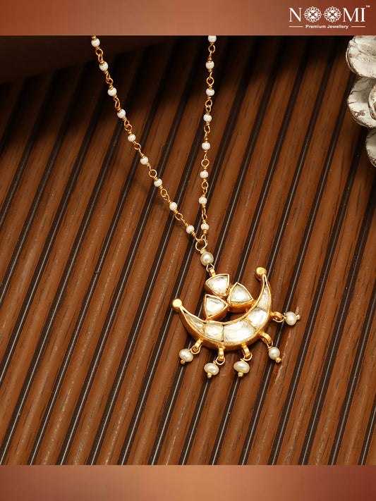 925 Silver. Gold Plated. NOOMI. Pendant Chain