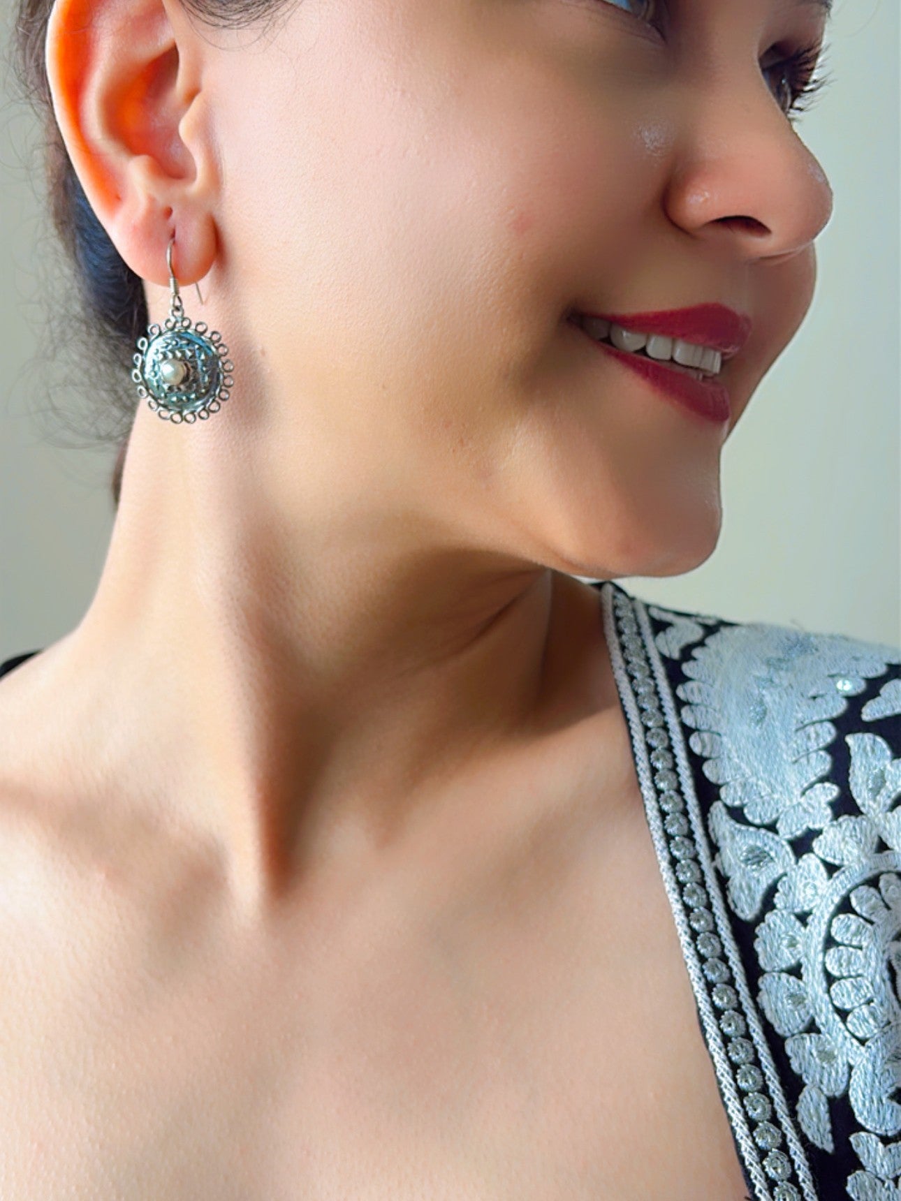 Premium Designer 925 Silver Earrings