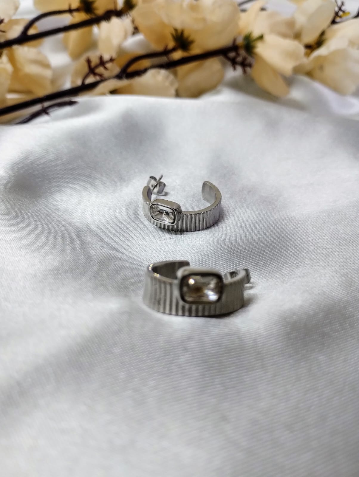 Shiny Loop Earrings