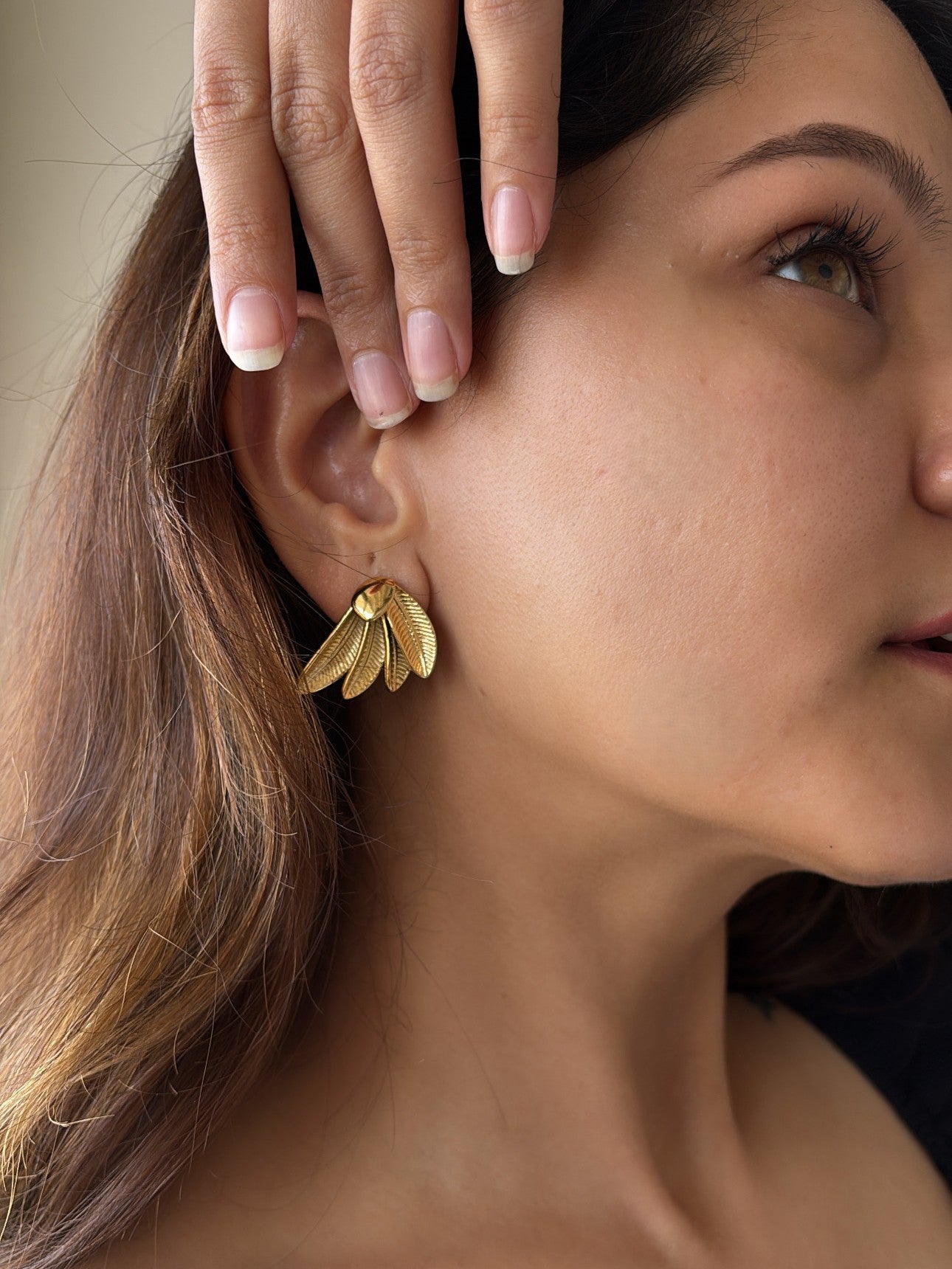 Leaf Cluster Earrings
