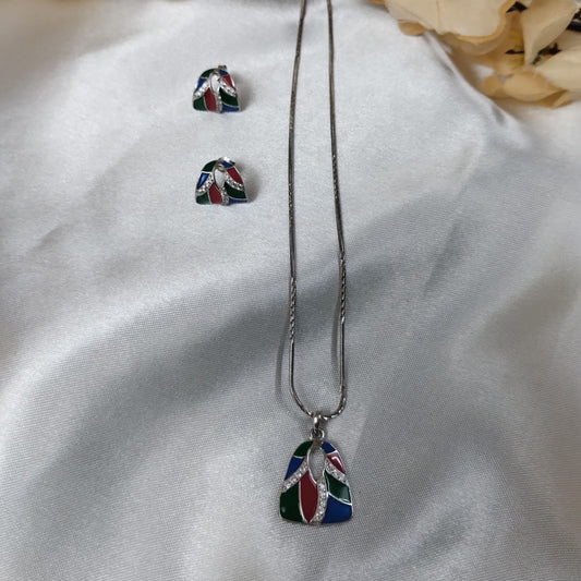 Bohemian Themed Pendant Set