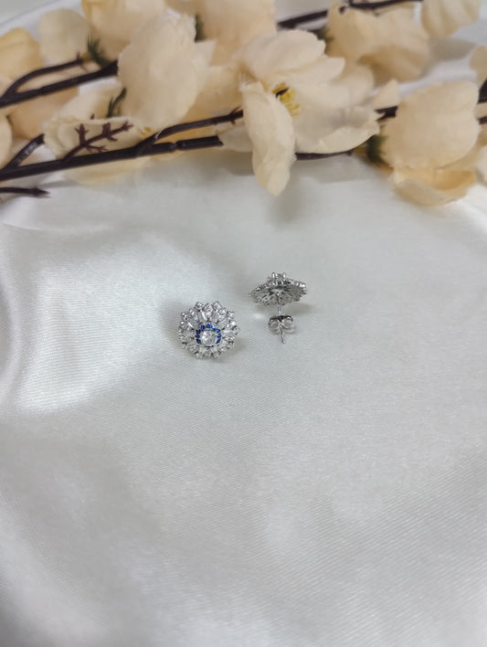 Sunshine Earrings - Blue
