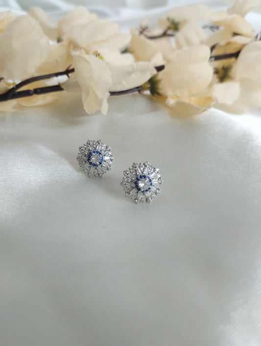 Sunshine Earrings - Blue