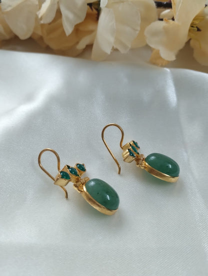 Maya Earrings -Green