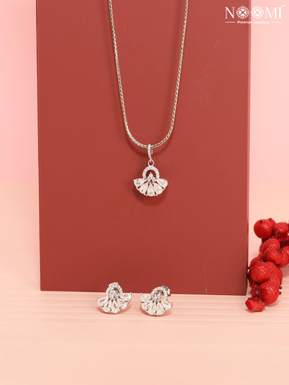 925 Silver NOOMI Designer Pendant Set