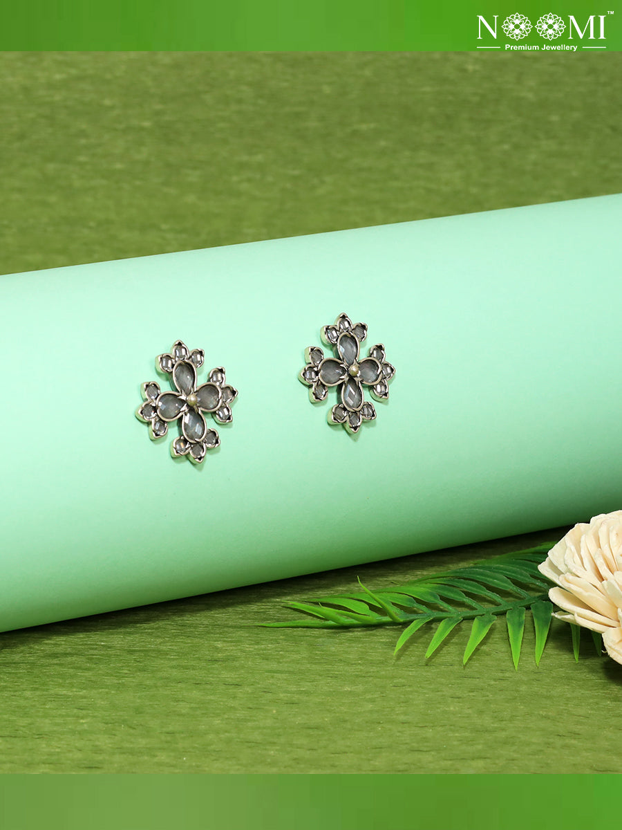 925 Silver. NOOMI Designer Earrings 