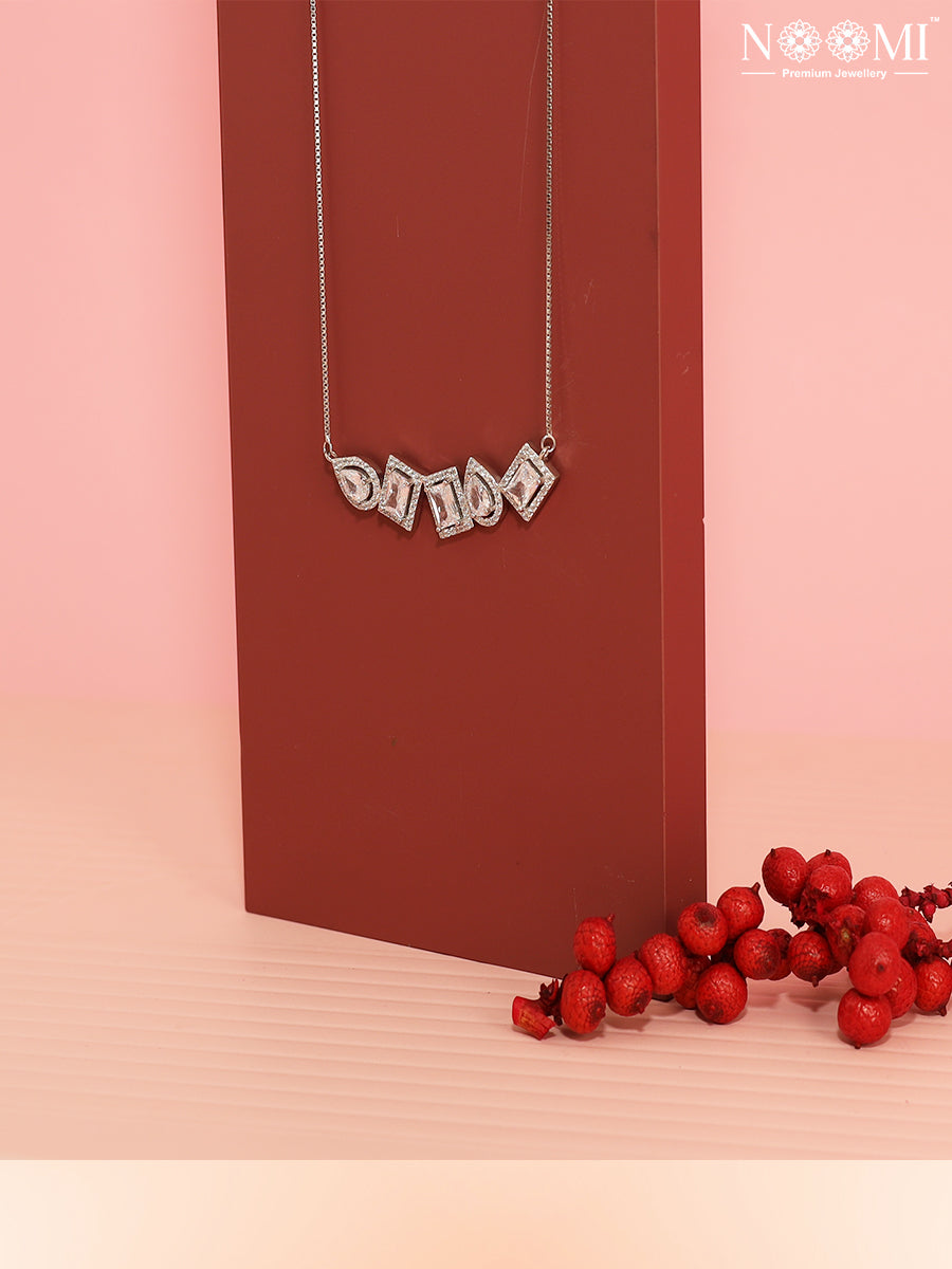 925 Silver NOOMI Designer Pendant Set