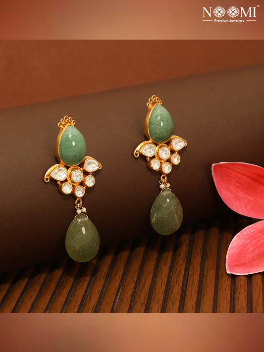 925 Silver Gold Plated NOOMI Designer Earrings