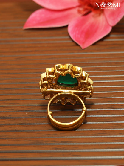 925 Silver Gold Plated NOOMI Designer Ring