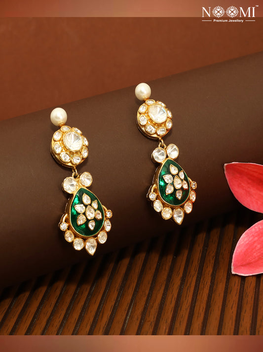925 Silver Gold Plated NOOMI Designer Earrings