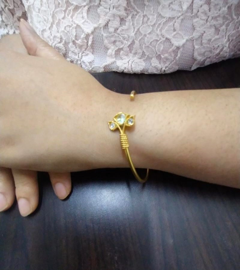 925 Silver. Gold Plated. NOOMI Kada