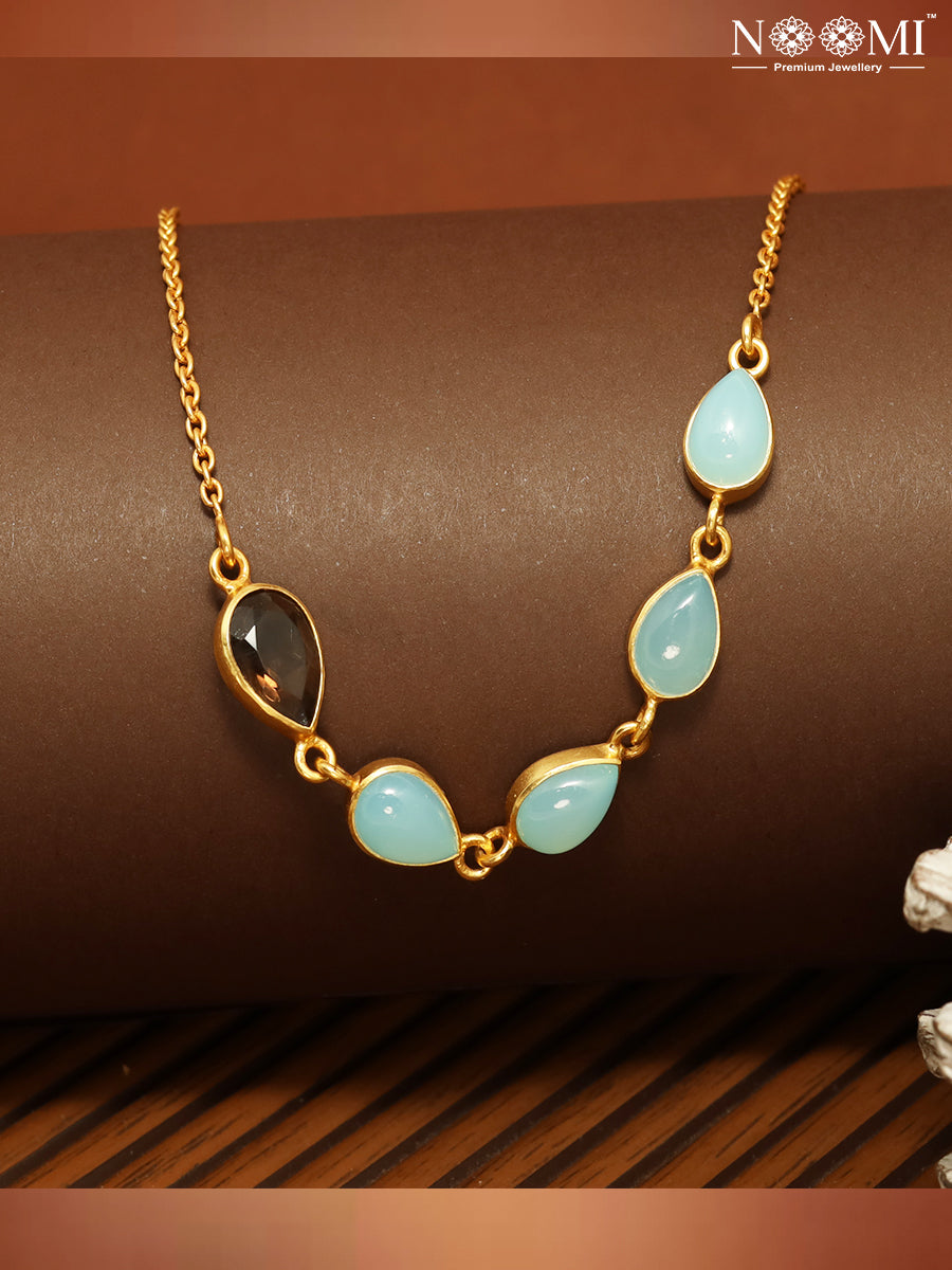 925 Silver Gold Plated NOOMI Designer Necklace