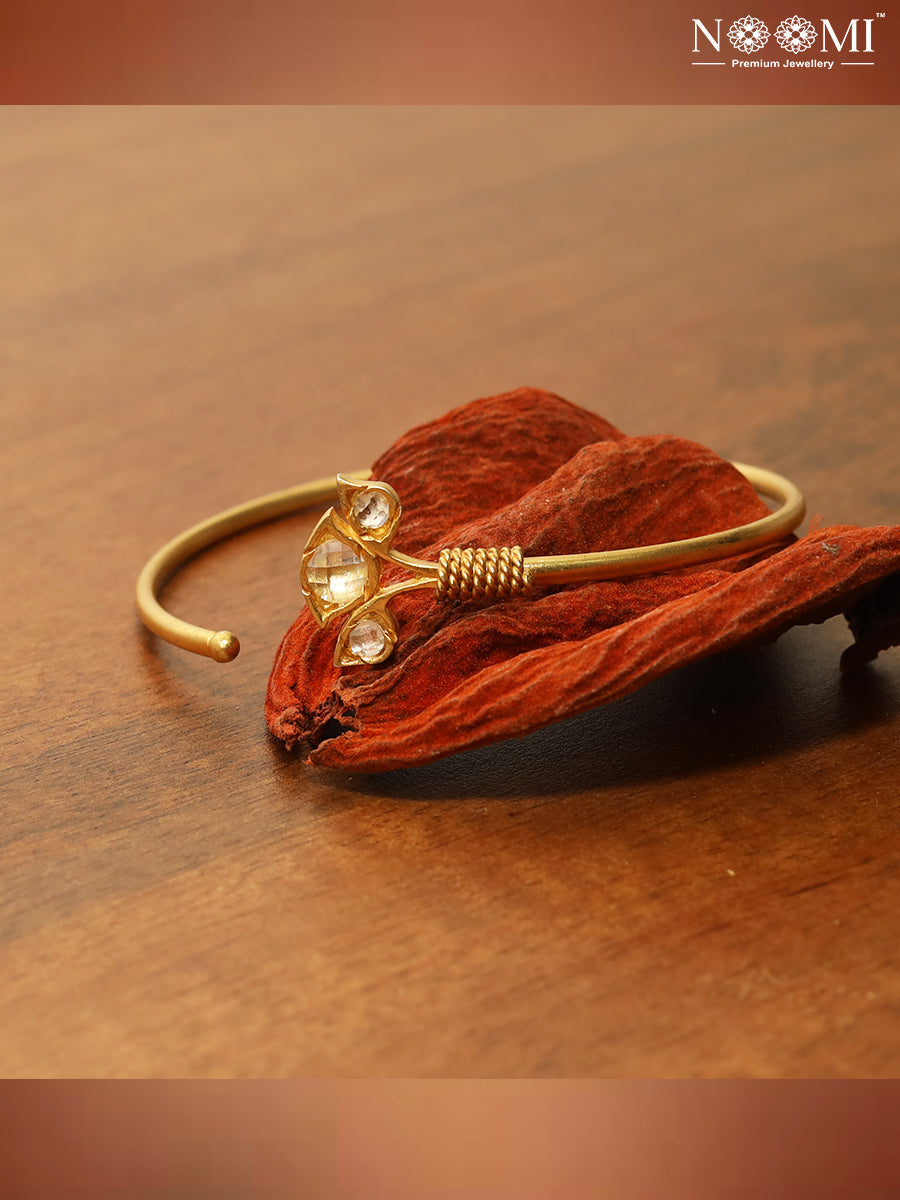 925 Silver. Gold Plated. NOOMI Kada