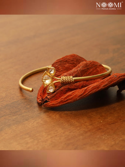 925 Silver. Gold Plated. NOOMI Kada