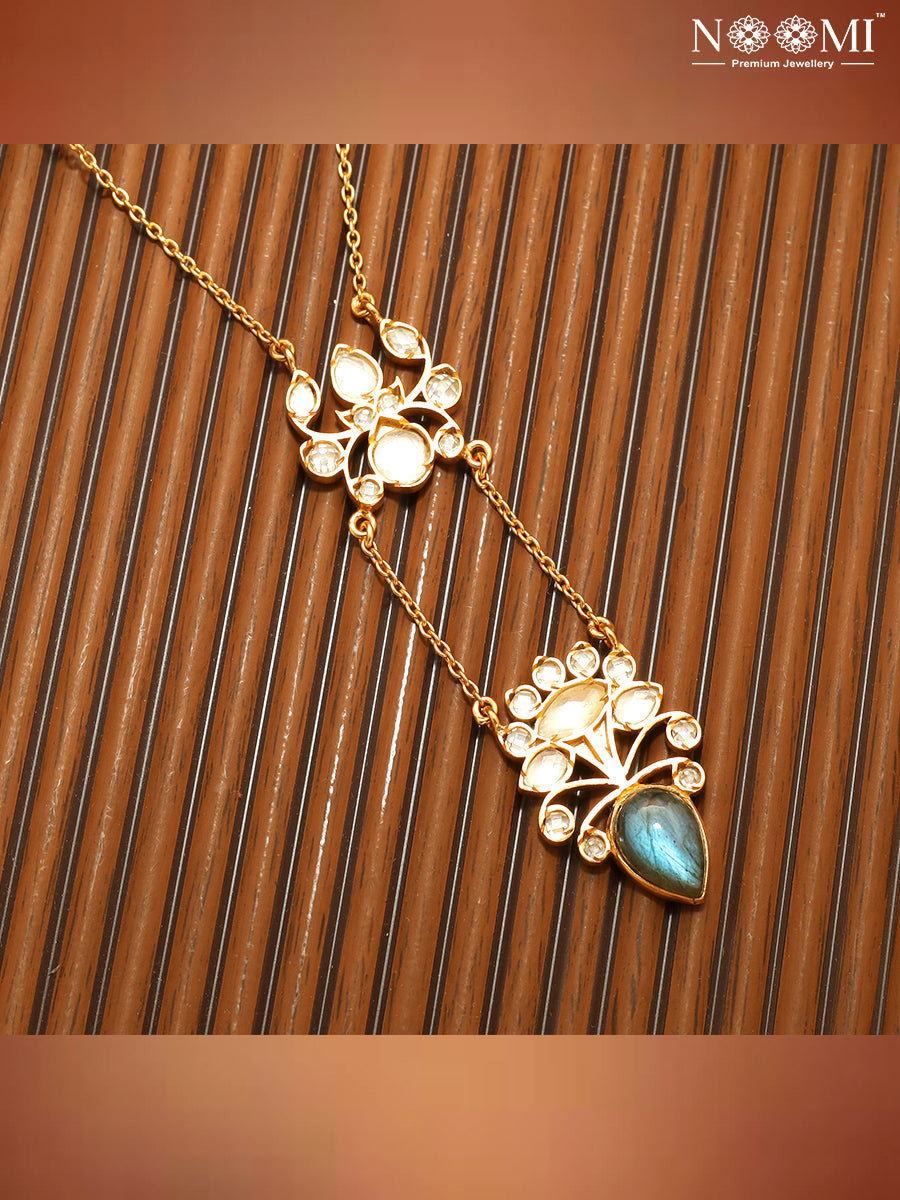 925 Silver Gold Plated NOOMI Designer Necklace