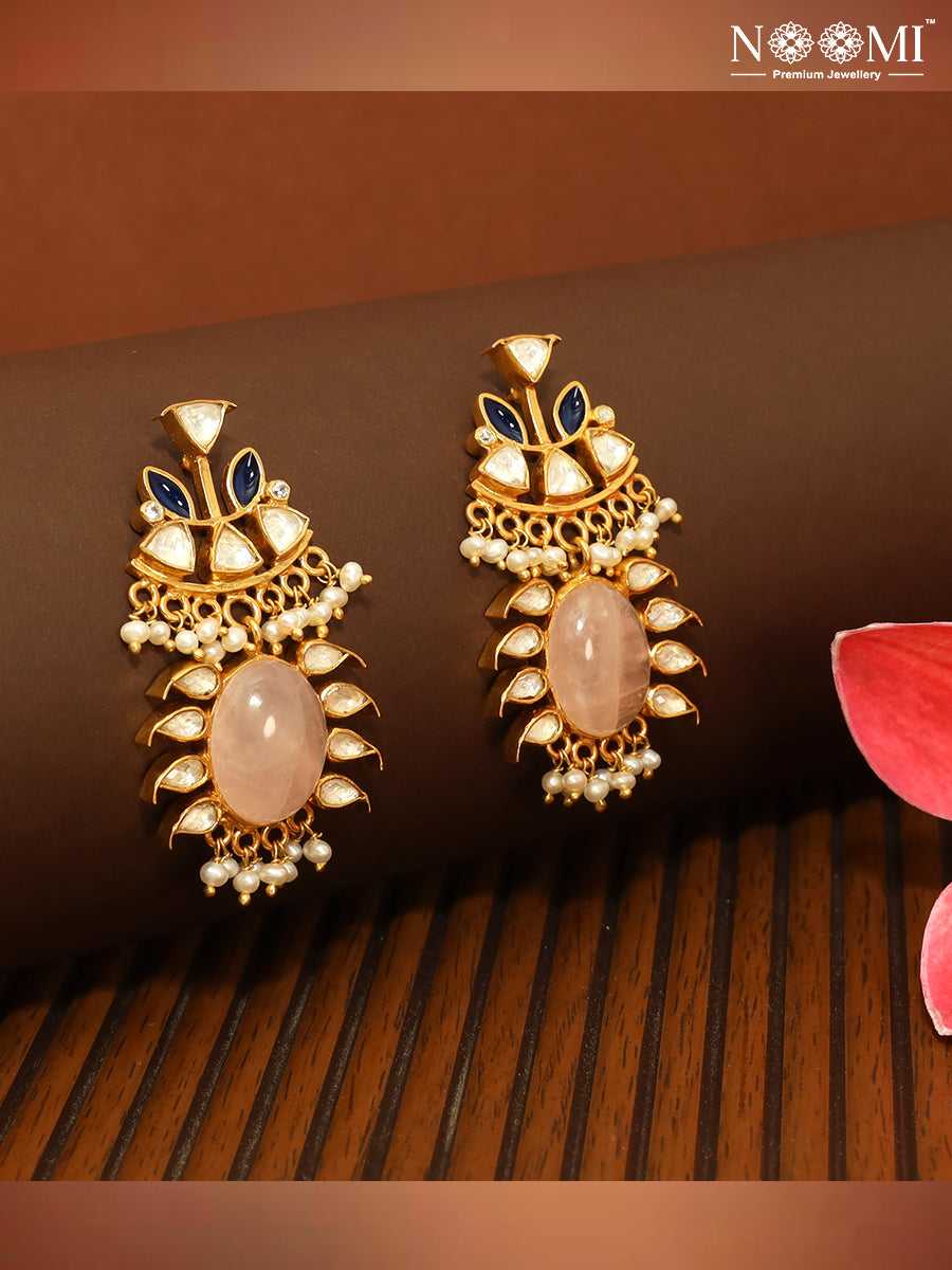 925 Silver Gold Plated NOOMI Designer Earrings