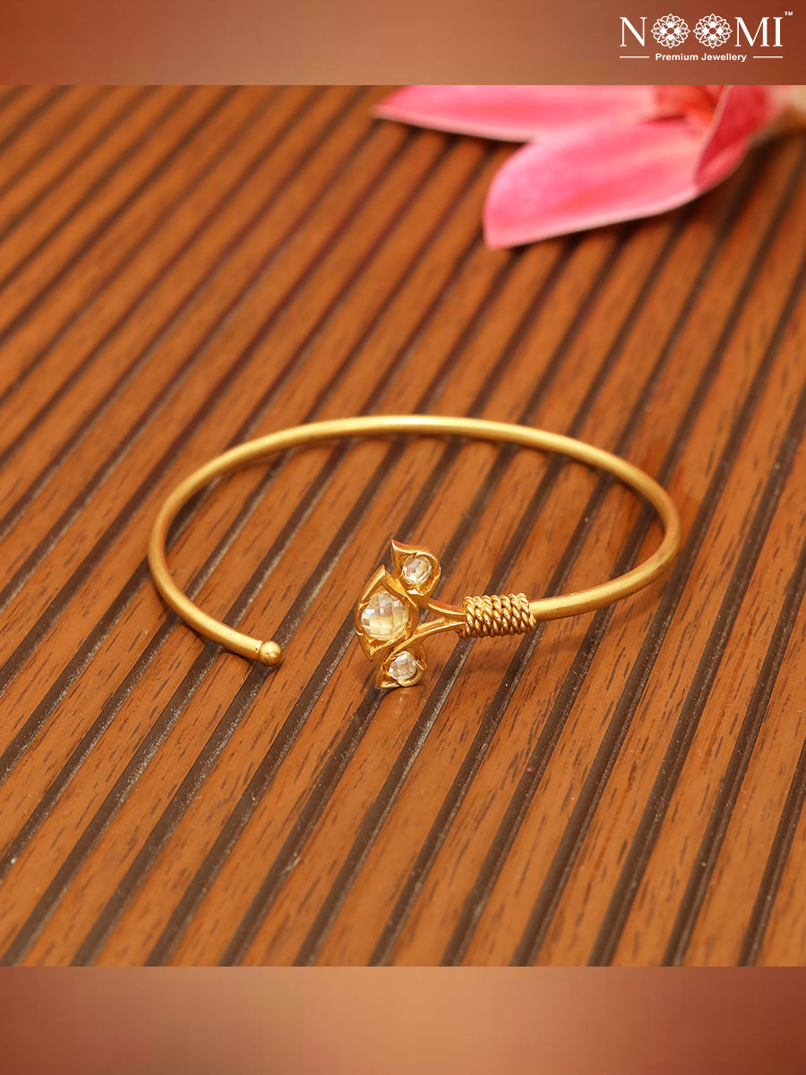 925 Silver. Gold Plated. NOOMI Kada