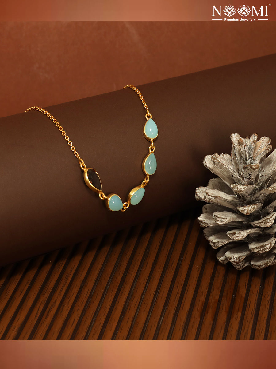 925 Silver Gold Plated NOOMI Designer Necklace