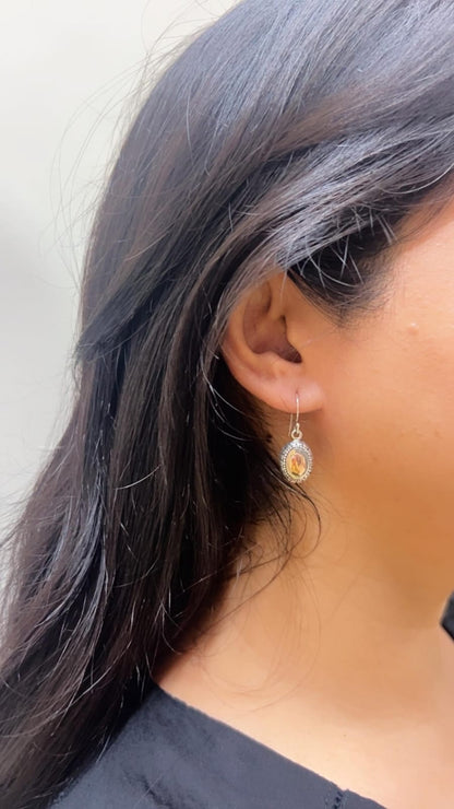 925 Silver. NOOMI Designer Earrings 