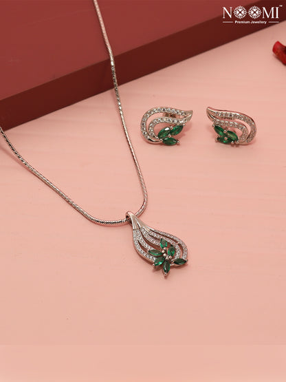 925 Silver NOOMI Designer Pendant Set