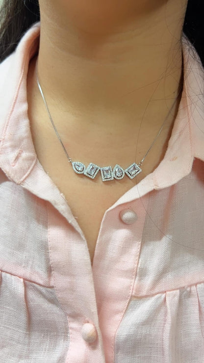 925 Silver NOOMI Designer Pendant Set