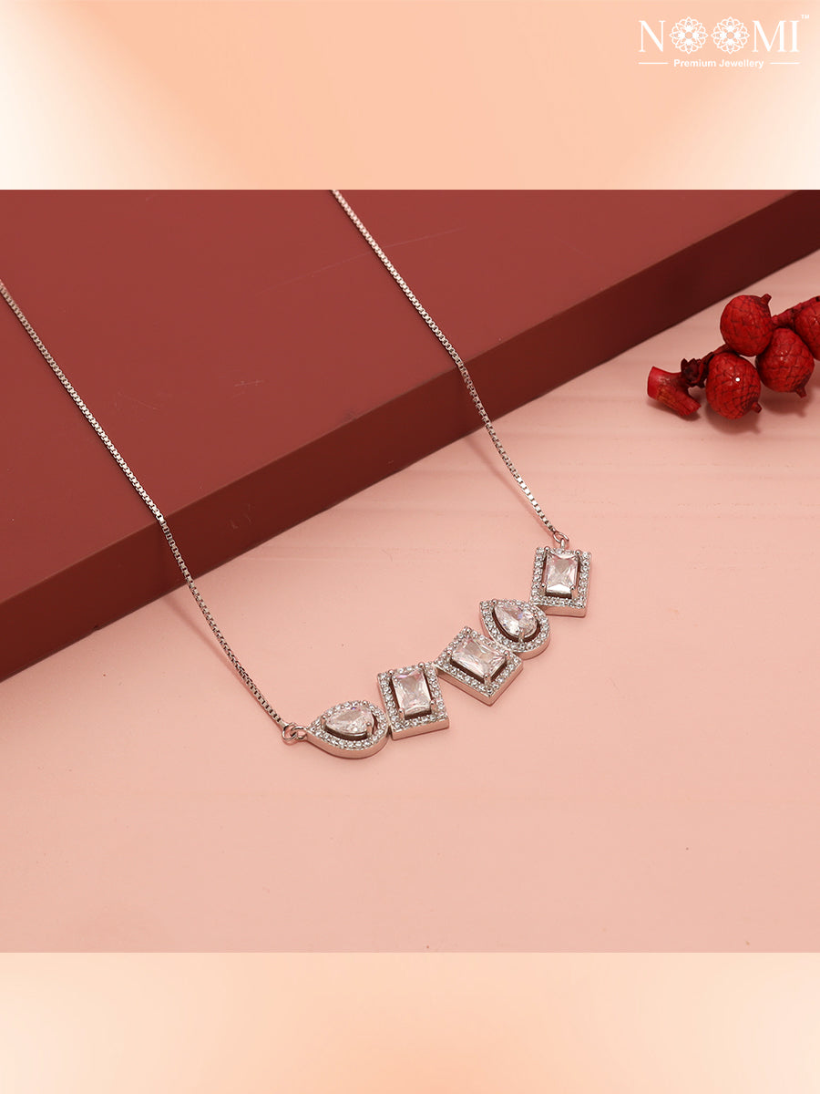 925 Silver NOOMI Designer Pendant Set