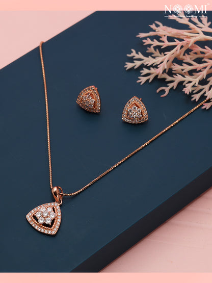 925 Silver NOOMI Designer Pendant Set