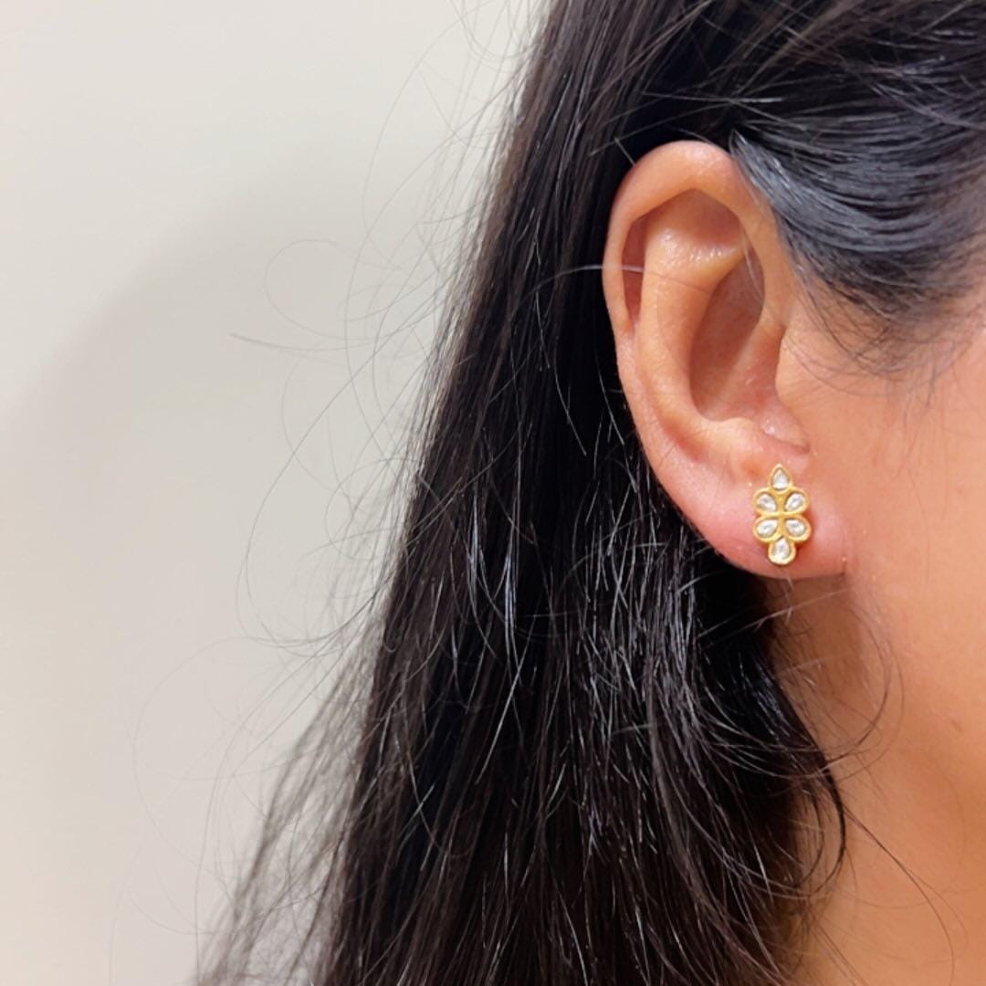 925 Silver Gold Plated NOOMI Designer Earrings