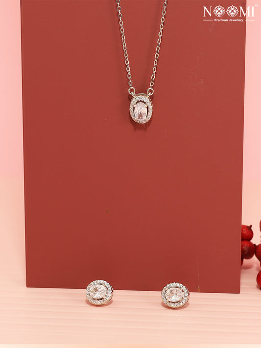 925 Silver NOOMI Designer Pendant Set