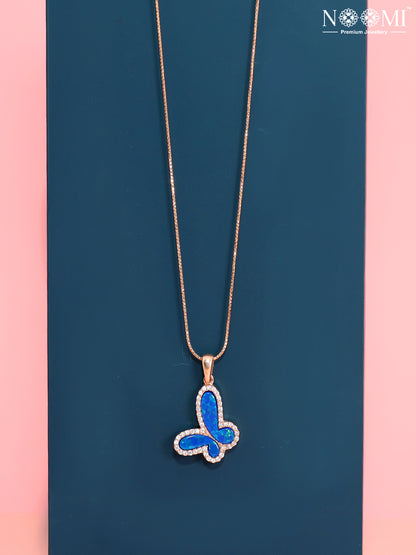 925 Silver NOOMI Designer Pendant with Chain