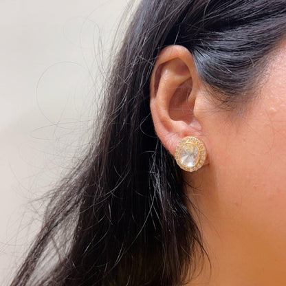 925 Silver Gold Plated NOOMI Designer Earrings