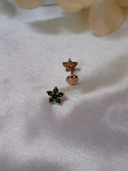 Tiny Bloom Earrings