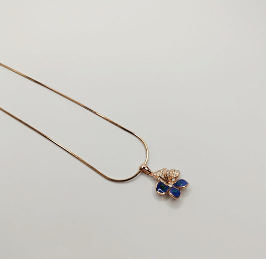 Bloom Pendant with Chain