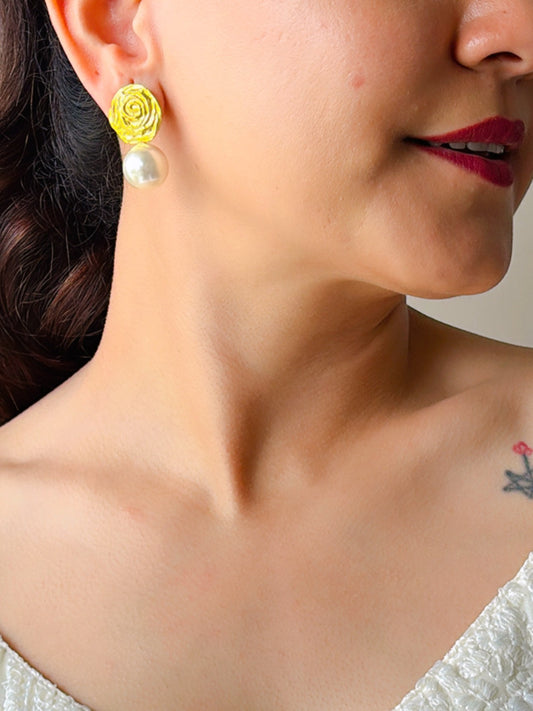 Gul Moti Earrings
