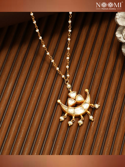 925 Silver. Gold Plated. NOOMI. Pendant Chain